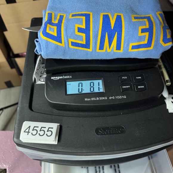 Milwaukee Brewers Craig Counsell 30 Majestic Shirt Mens XL Light Blue MLB - Picture 8 of 8